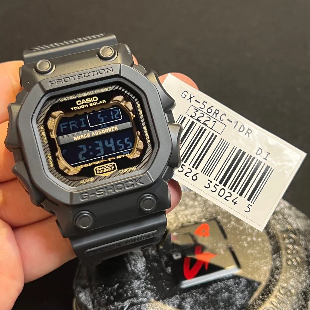 Casio G-Shock Men’s GX-56 Series Digital Solar Watch | GX-56RC-1DR